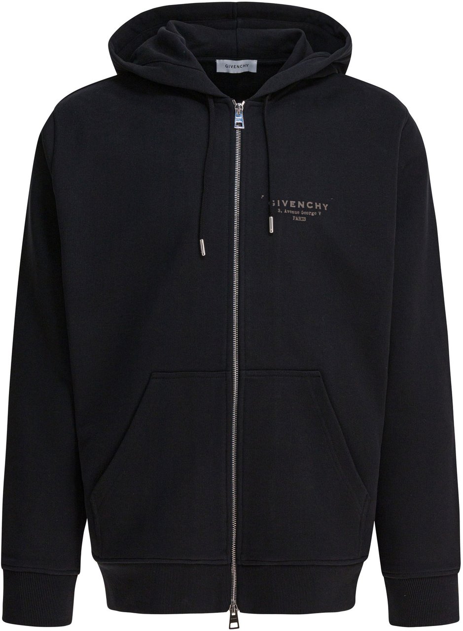 Givenchy Logo Hoodie Zwart