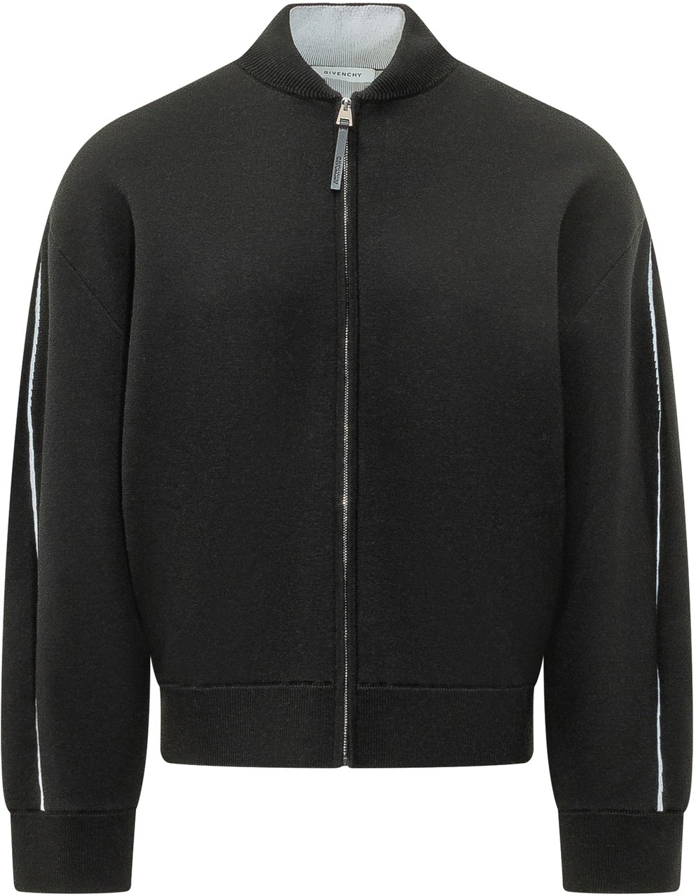 Givenchy Givenchy Black stretch wool blend sweatshirt Zwart