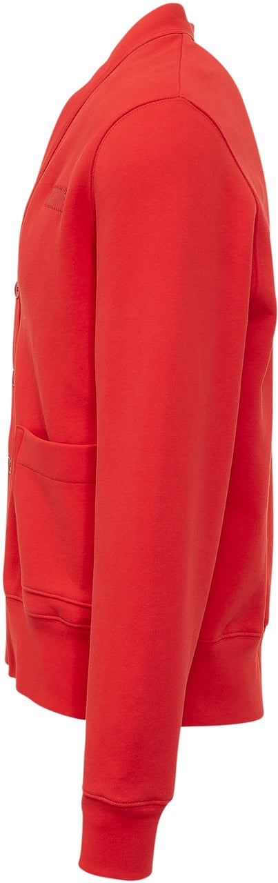 Givenchy Cardigan In Maglia Con Scollo a V Rood