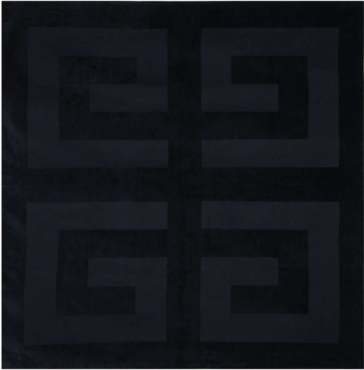 Givenchy Cotton beach towel Zwart