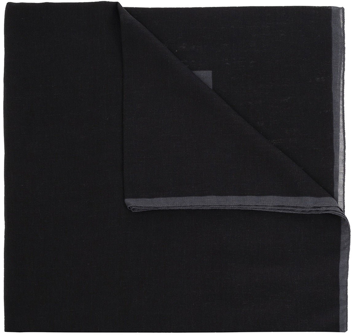 Givenchy Givenchy Logo Scarf Zwart