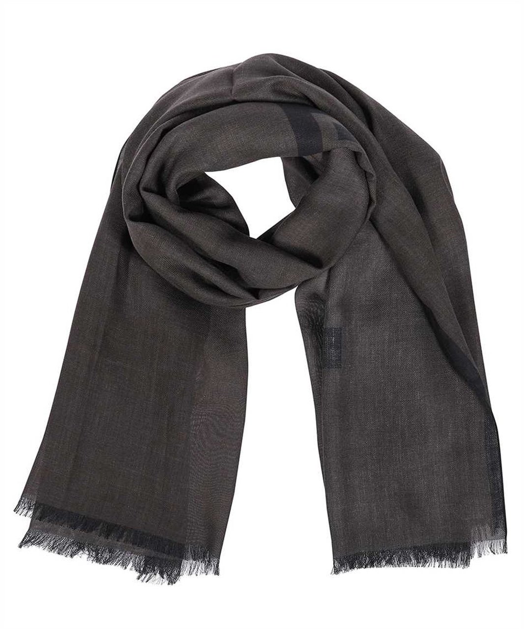 Givenchy Givenchy Logo Scarf Grijs