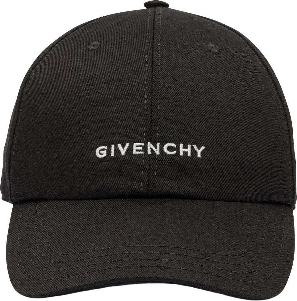 Givenchy GIVENCHY logo trucker hat Zwart