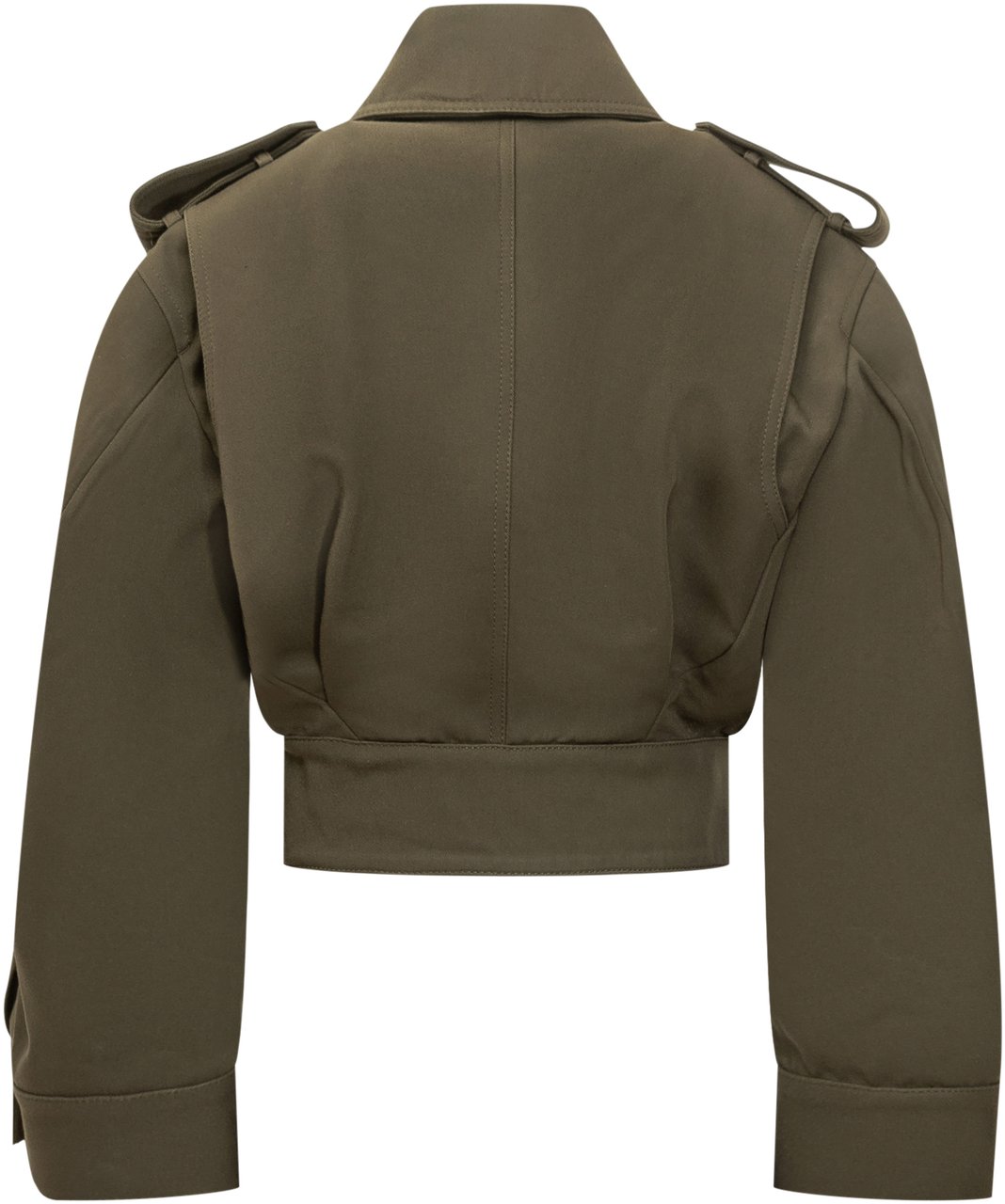 Givenchy Givenchy Military green cotton blend jacket Groen