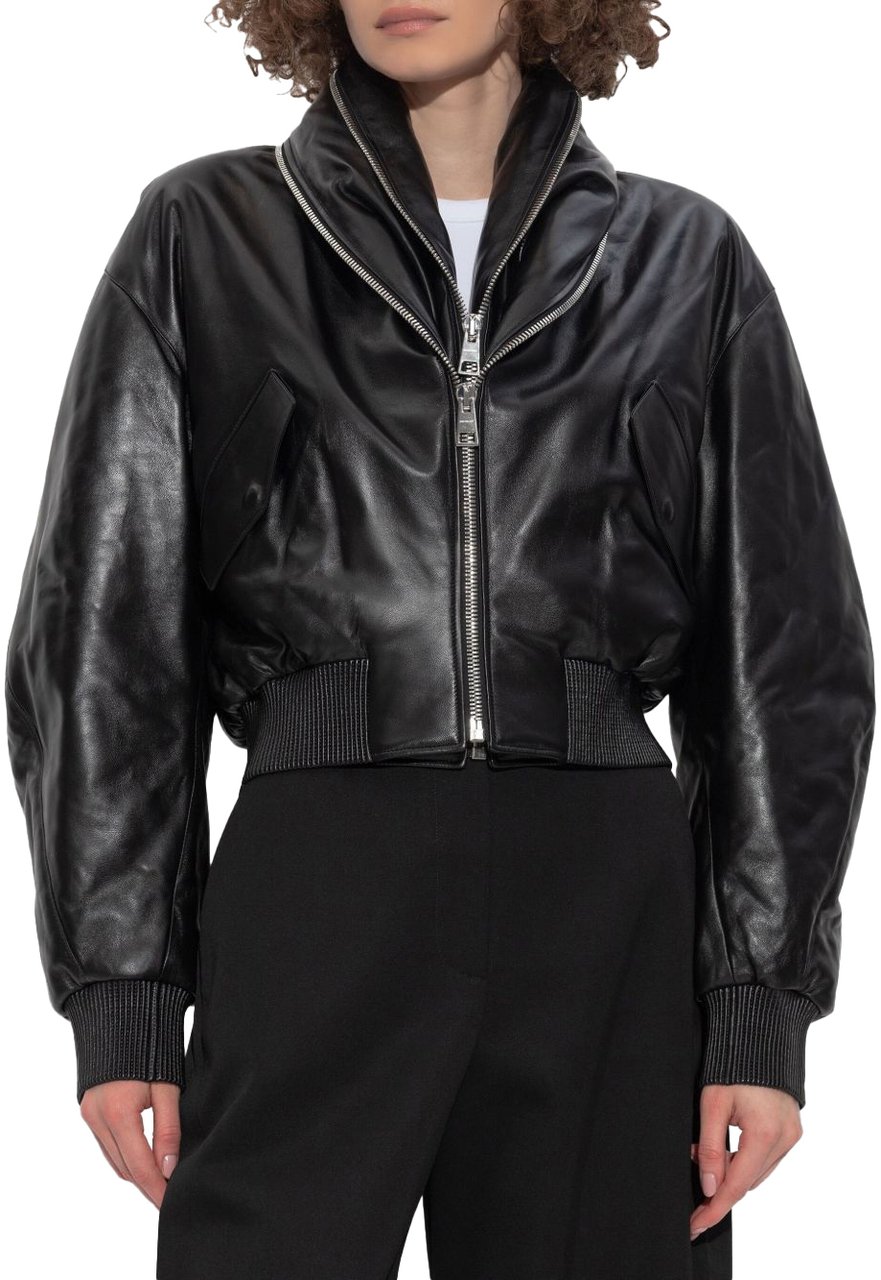 Givenchy Coats Black Zwart