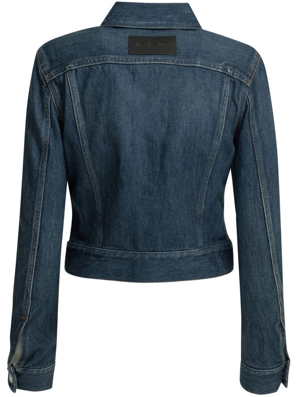 Givenchy Cotton Regular Button-Down Denim Jacket Groen