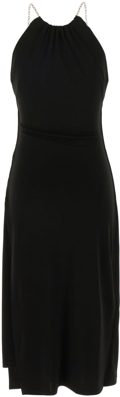 Givenchy Givenchy Black viscose dress Zwart