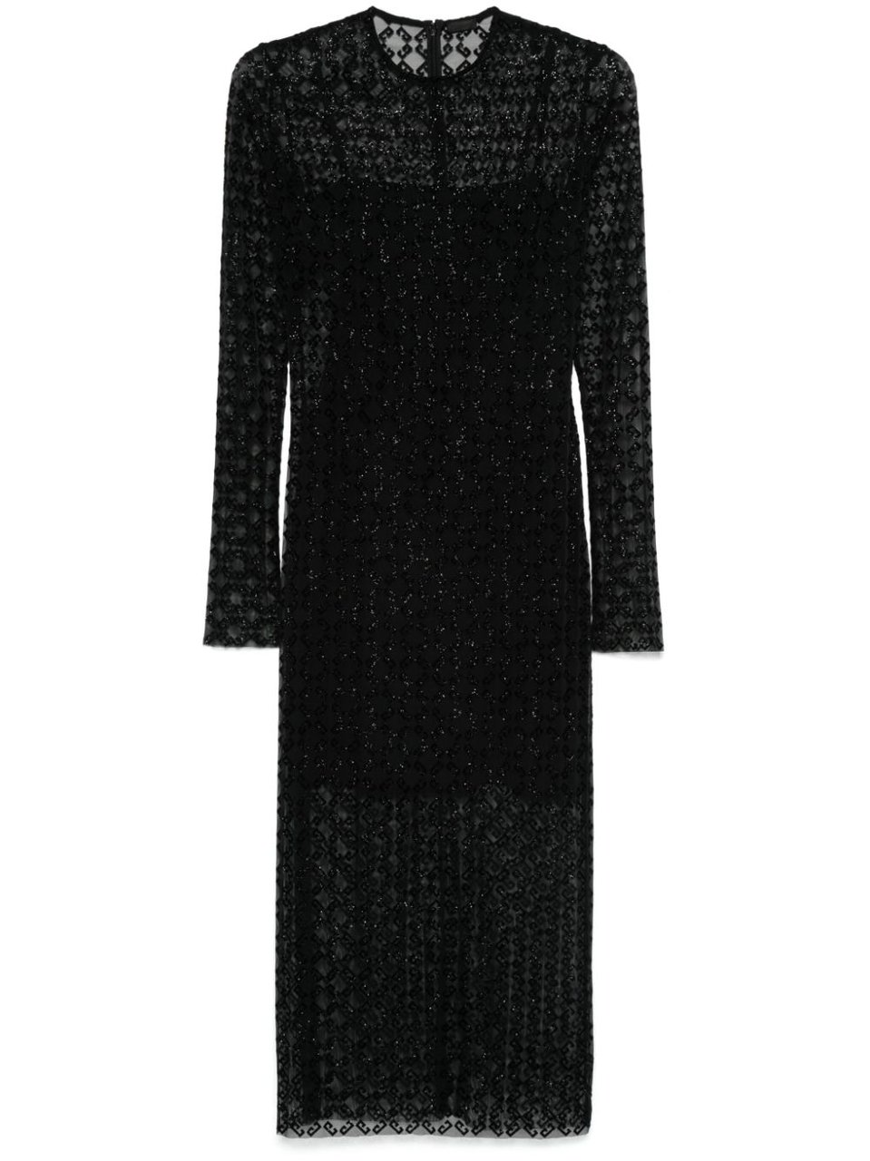 Givenchy Dresses Black/Silver Zwart