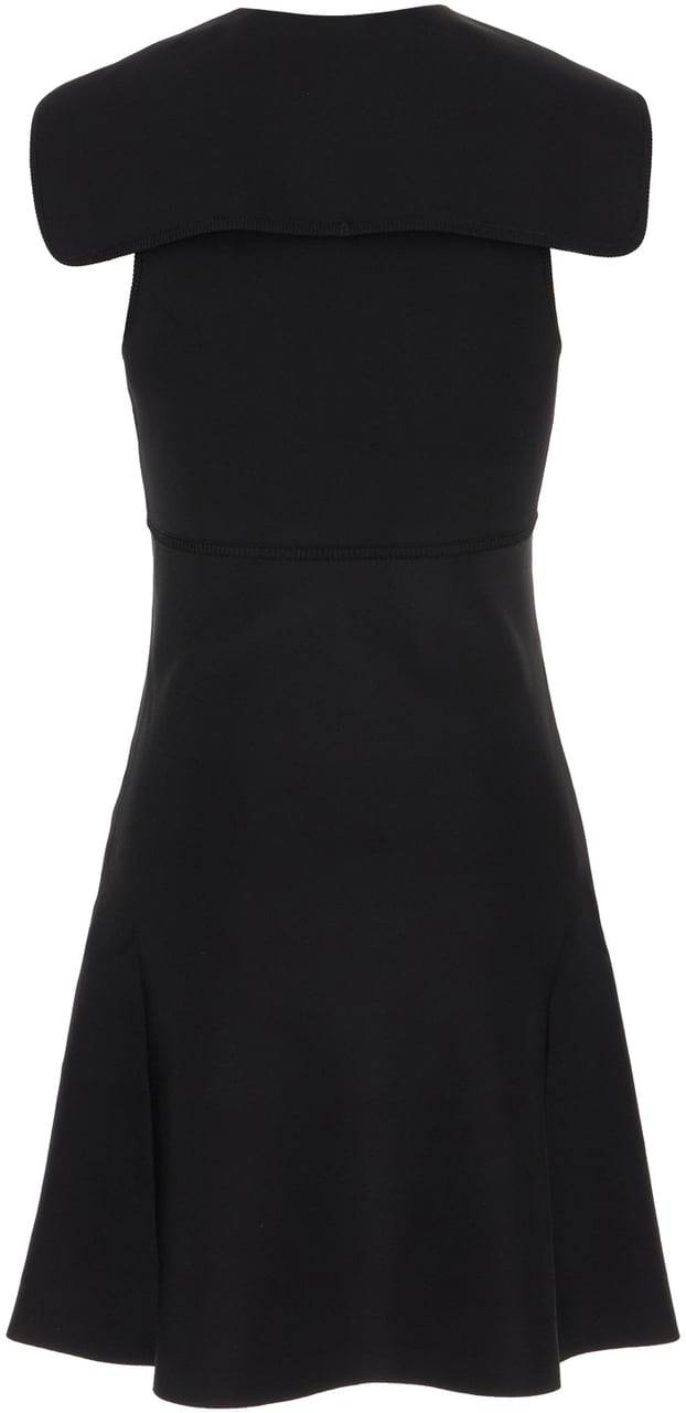Givenchy Givenchy Black stretch viscose blend dress Zwart
