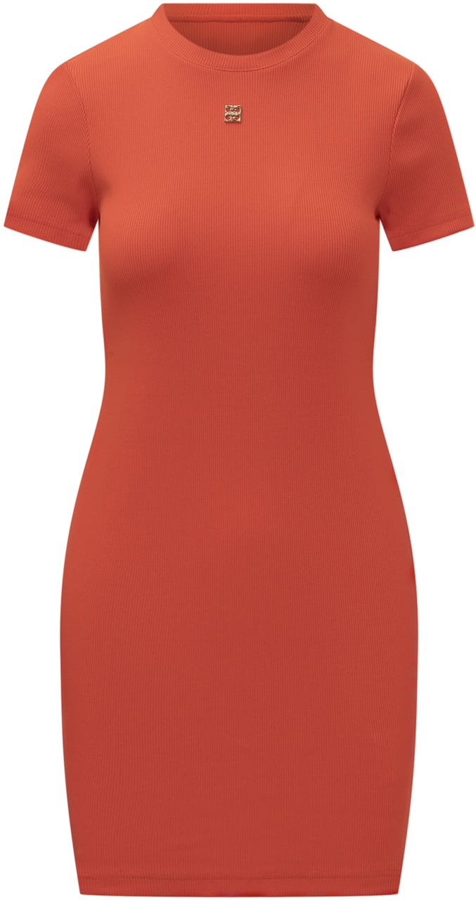Givenchy Abito Corto 4G Oranje