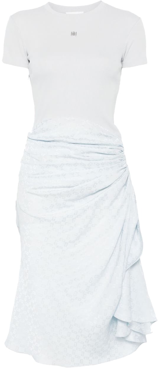 Givenchy Dresses Bleu Pale Blauw