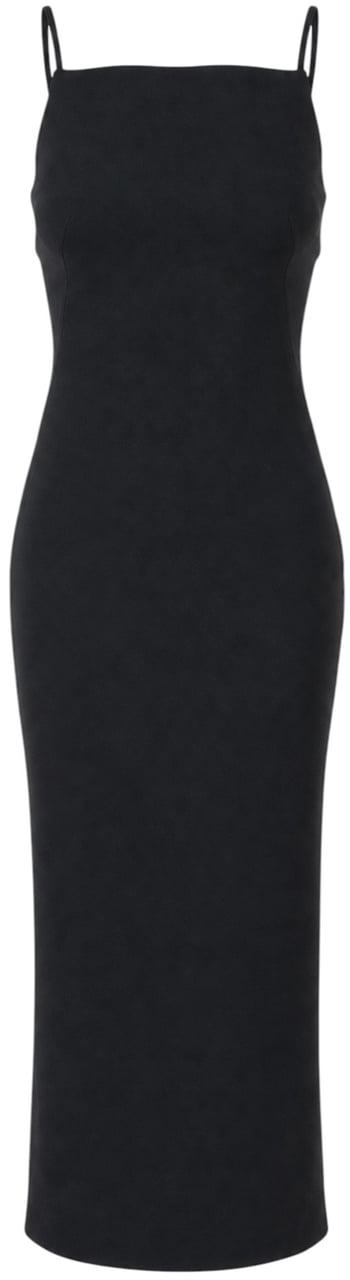 Givenchy Black viscose blend dress Zwart