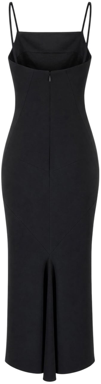 Givenchy Black viscose blend dress Zwart
