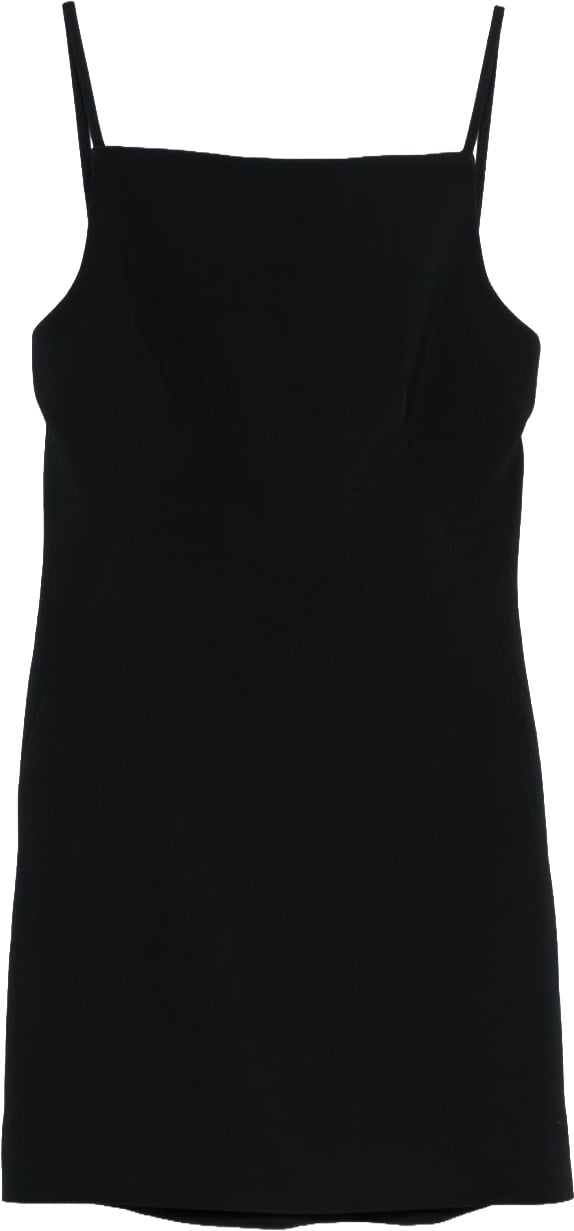 Givenchy Silk-Nylon Blend Mini Dress Zwart