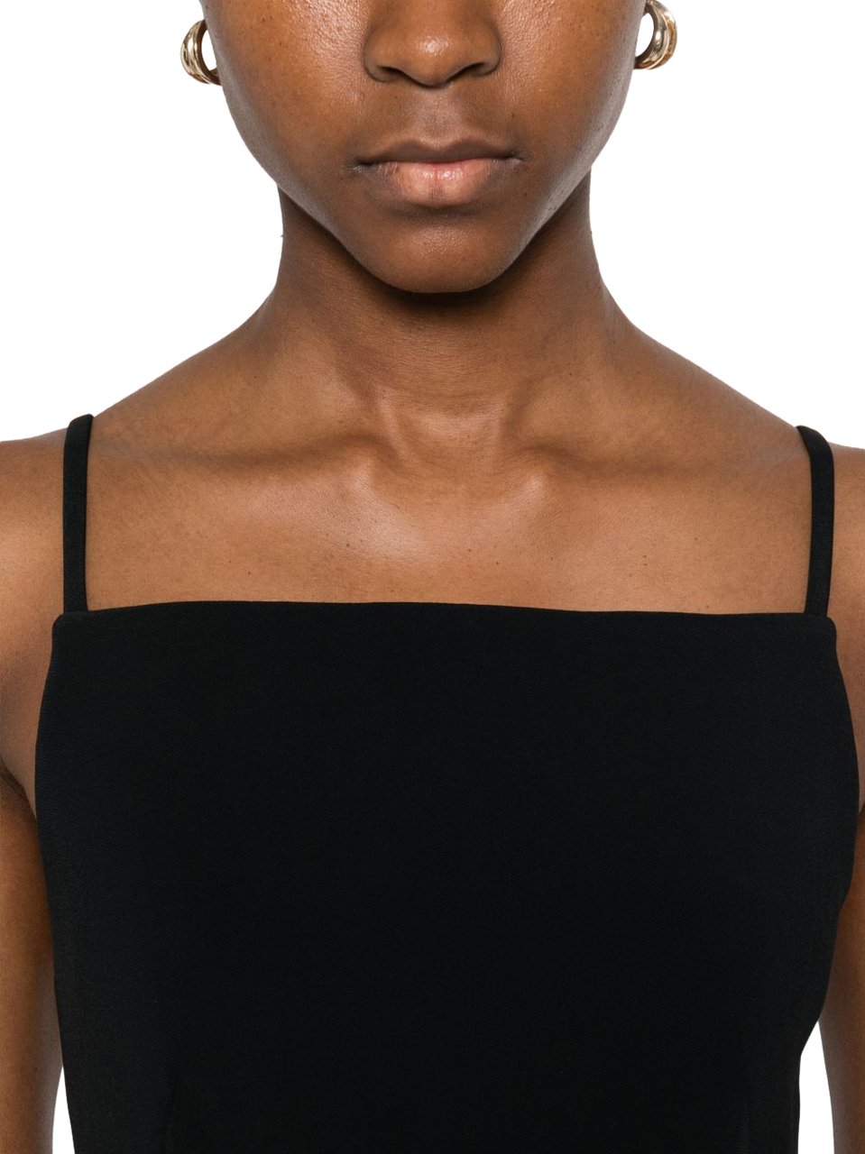Givenchy Silk-Nylon Blend Mini Dress Zwart