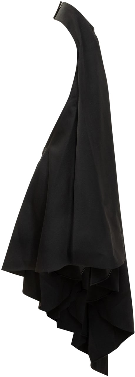 Givenchy Givenchy Top Asimmetrico Nero Zwart