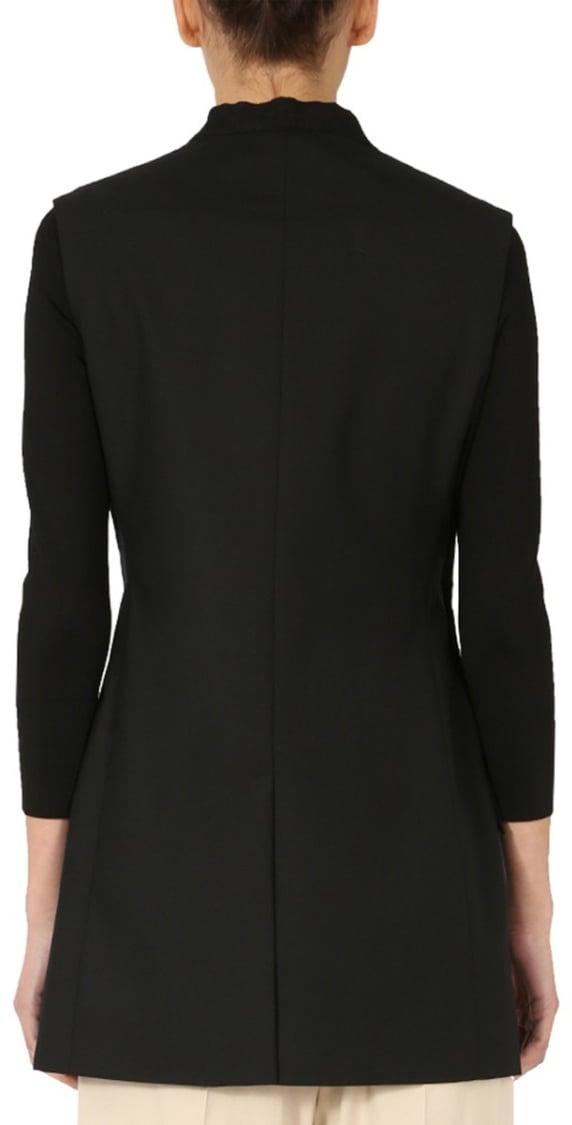 Givenchy Tailored Sleeveless Jacket Zwart