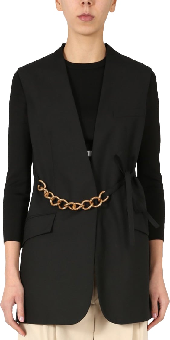 Givenchy Tailored Sleeveless Jacket Zwart