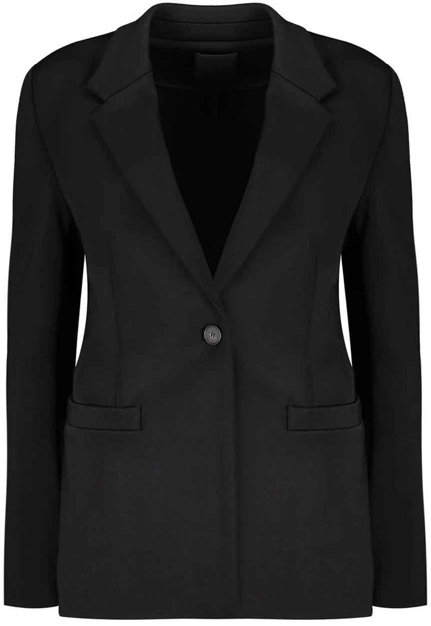 Givenchy GIVENCHY Black Slim Fit Tailored Jacket Zwart