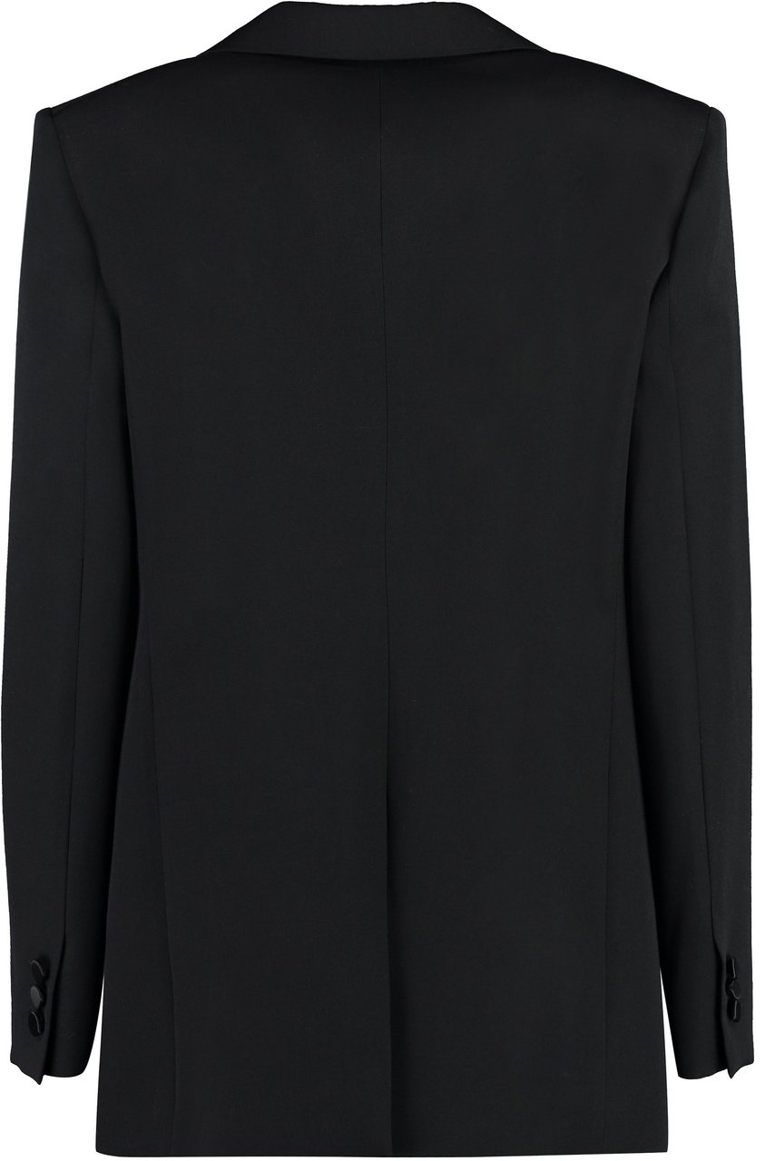 Givenchy Wool single-breasted blazer Zwart