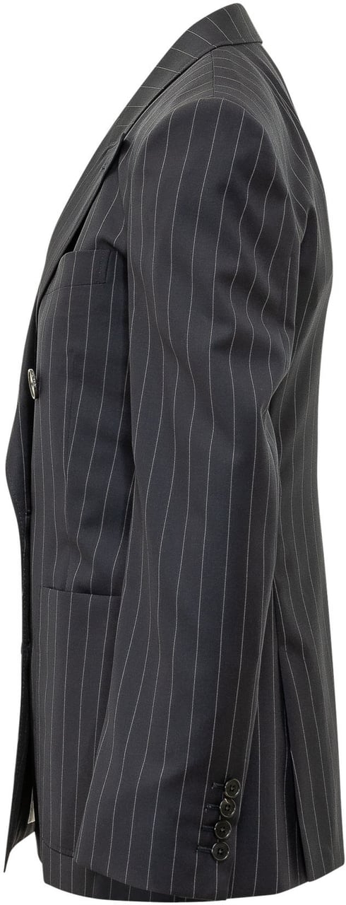 Givenchy DOUBLE BREASTED JKT Donkergrijs