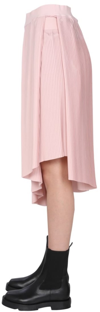 Givenchy Plissé Skirt Neutraal