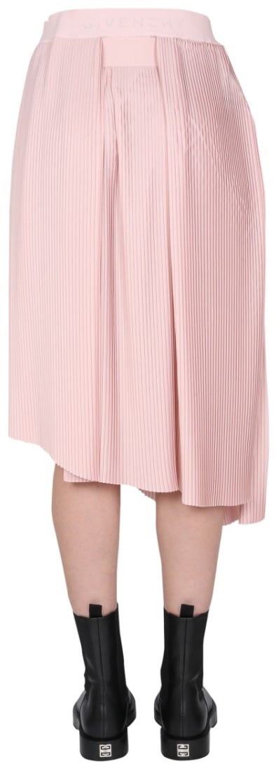 Givenchy Plissé Skirt Neutraal
