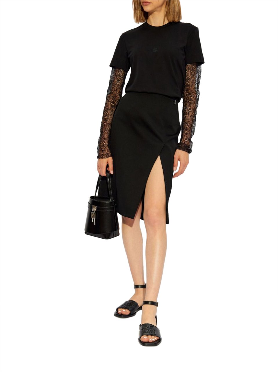 Givenchy Skirts Black Zwart
