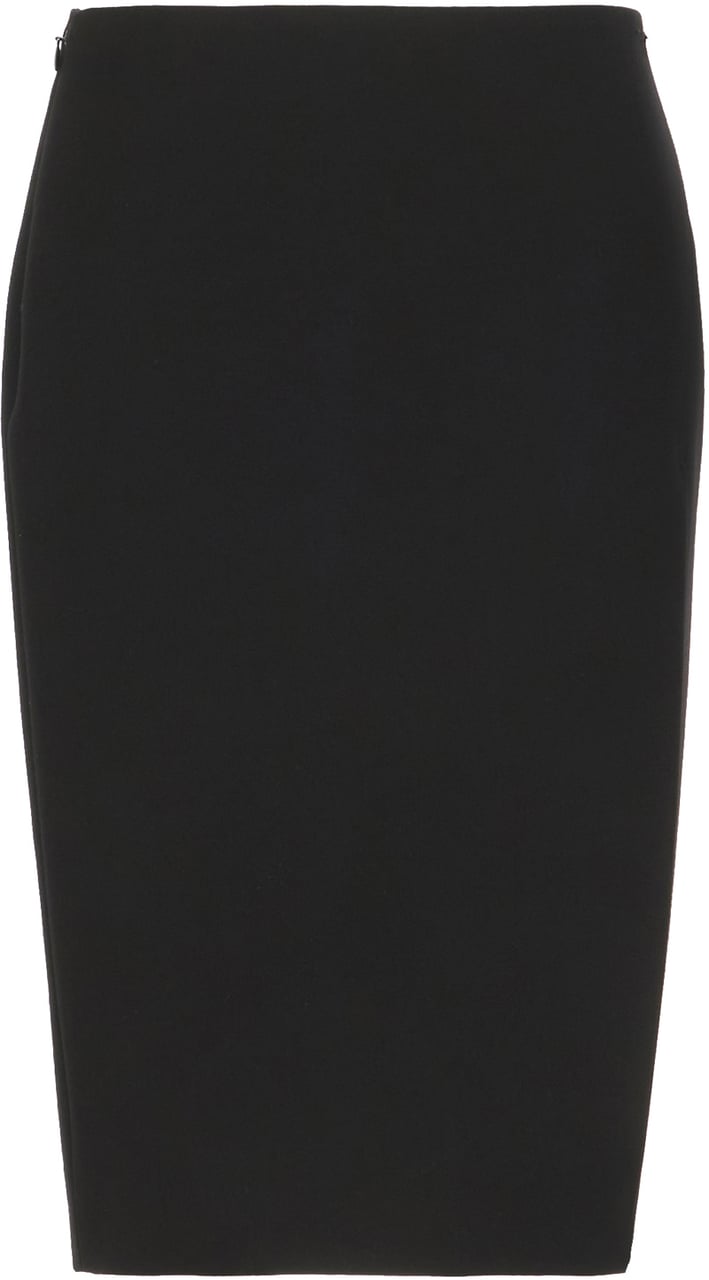 Givenchy Givenchy Black wool skirt Zwart