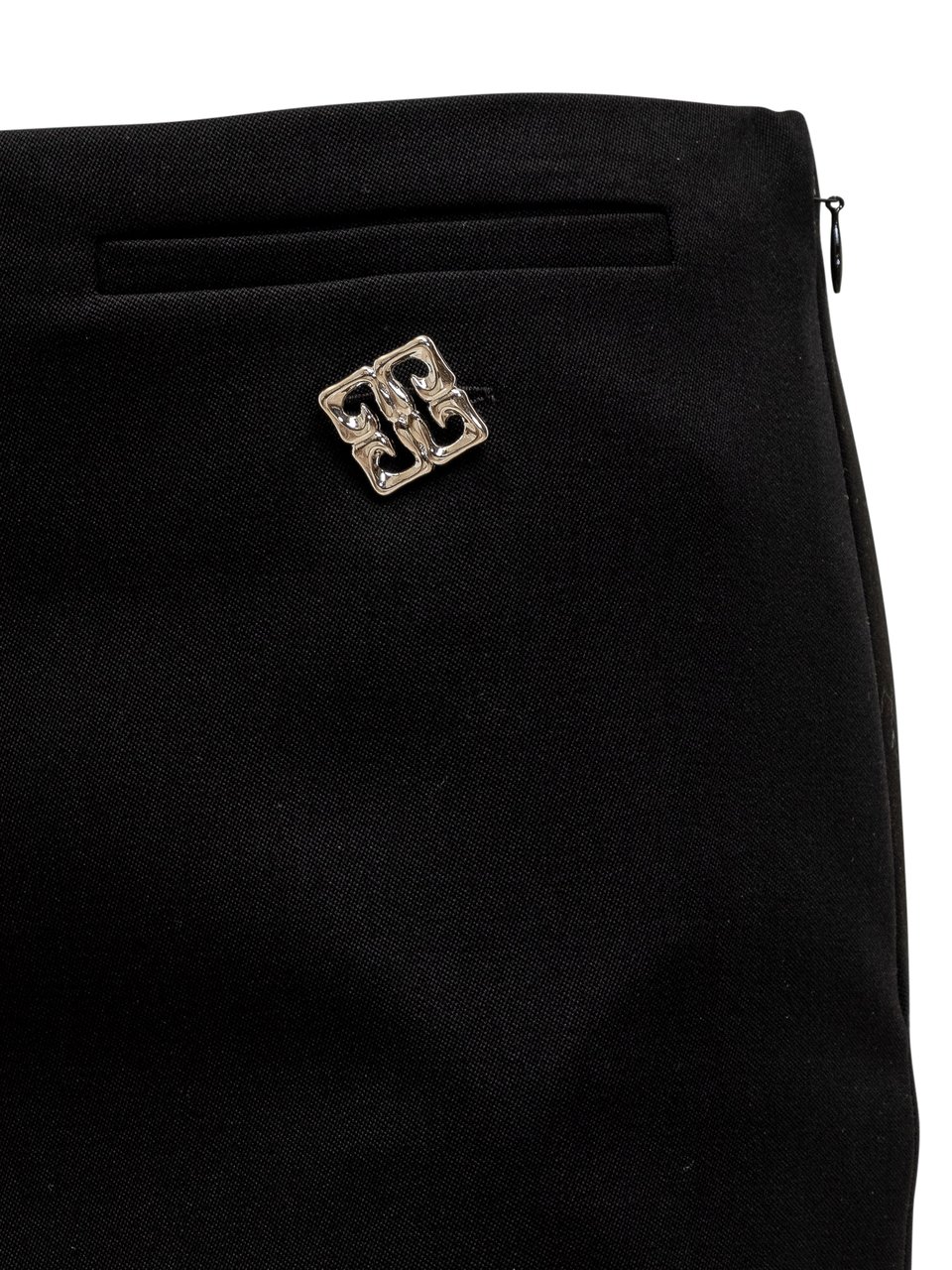 Givenchy Minigonna con Logo Zwart
