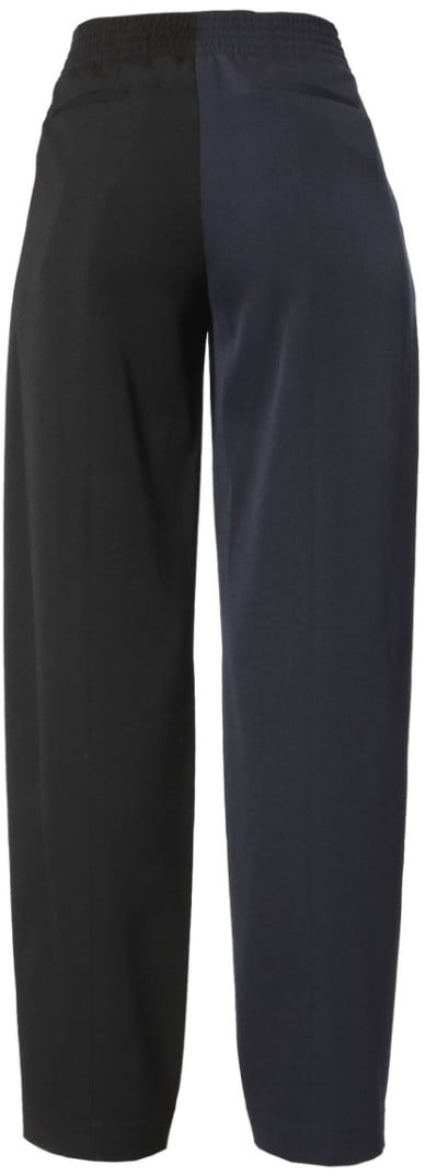 Givenchy Two-Tone Tailored Pants With Concealed Closure Zwart