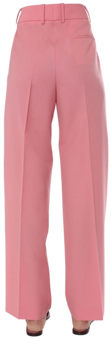 Givenchy Tailored Pink Straight Leg Pants Roze