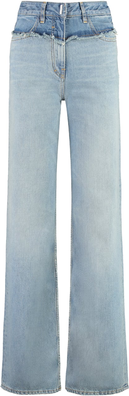 Givenchy Wide-leg jeans Blauw