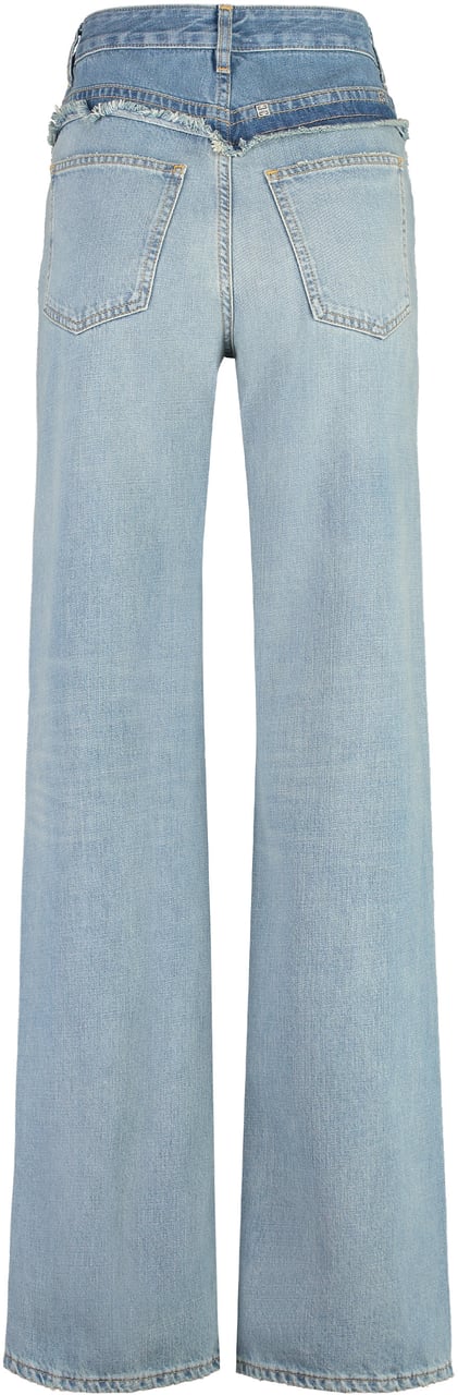 Givenchy Wide-leg jeans Blauw
