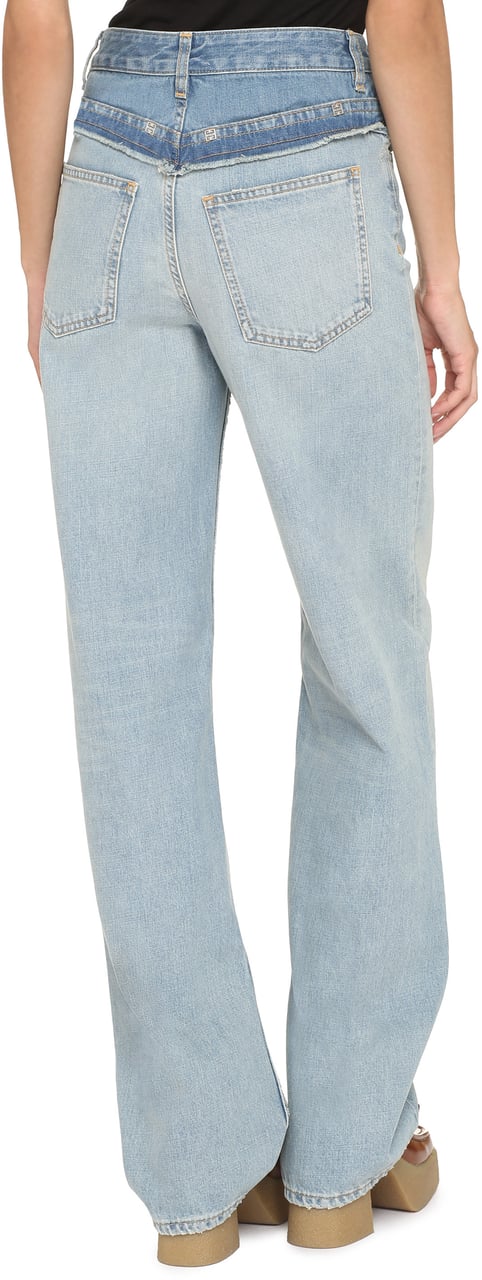 Givenchy Wide-leg jeans Blauw