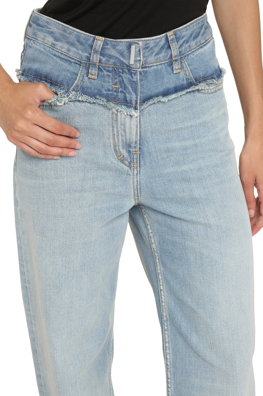 Givenchy Wide-leg jeans Blauw