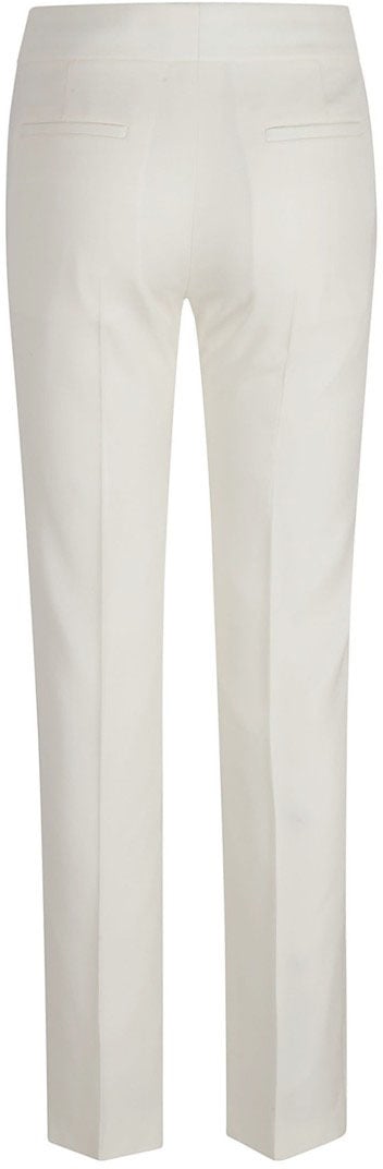 Givenchy Tailored White Trousers With Straight-Leg Silhouette Wit