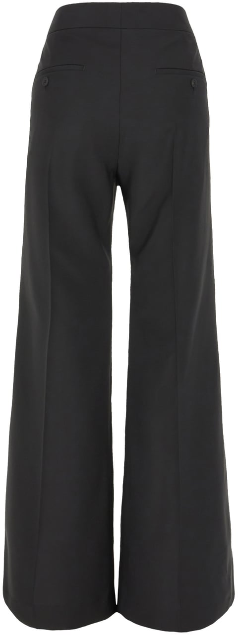Givenchy Givenchy Black wool blend pants Zwart
