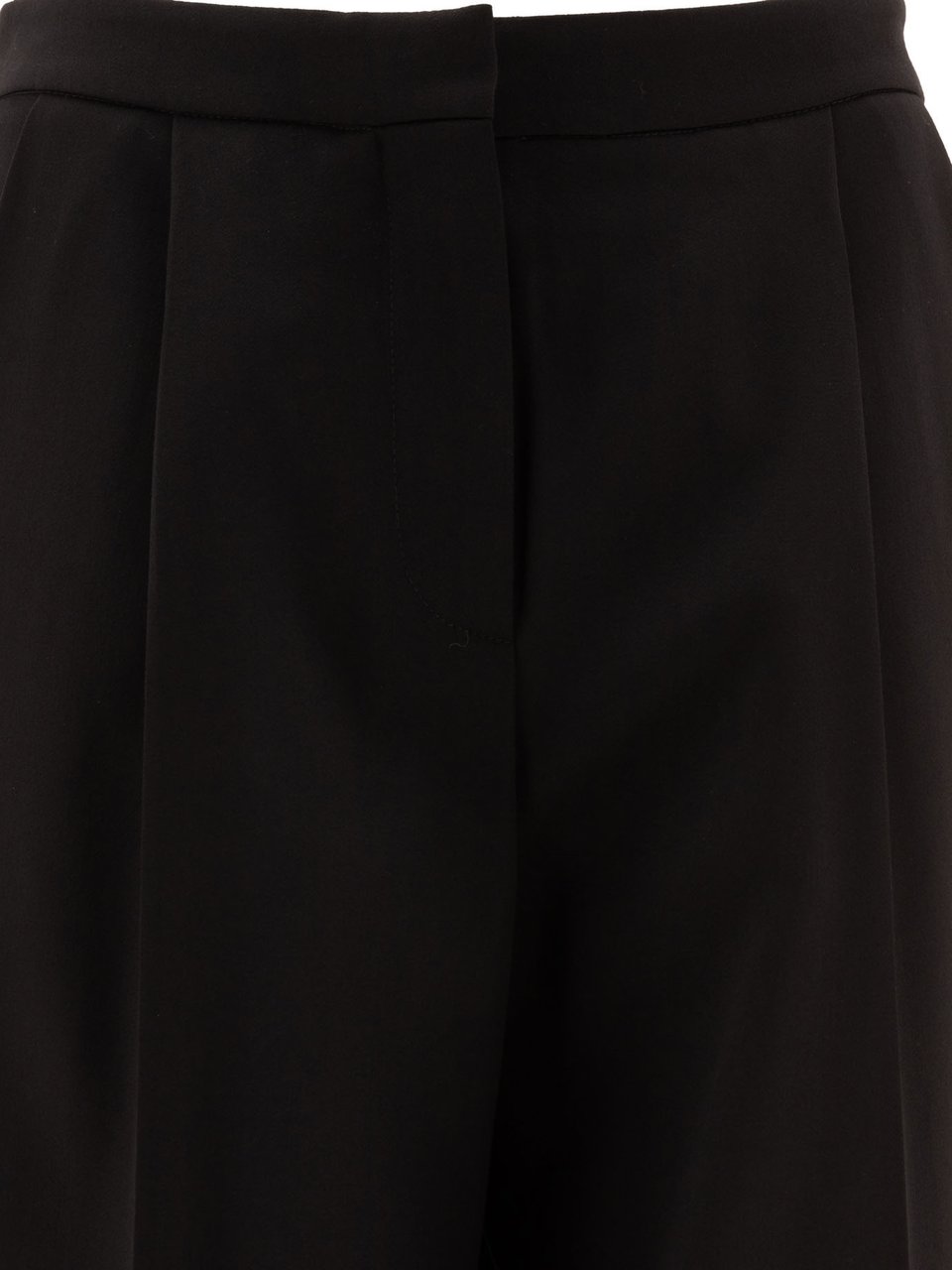 Givenchy Wool pleated trouses Zwart
