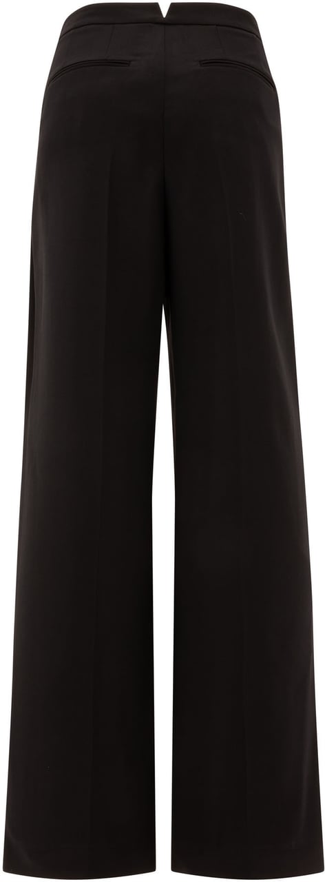 Givenchy Wool pleated trouses Zwart