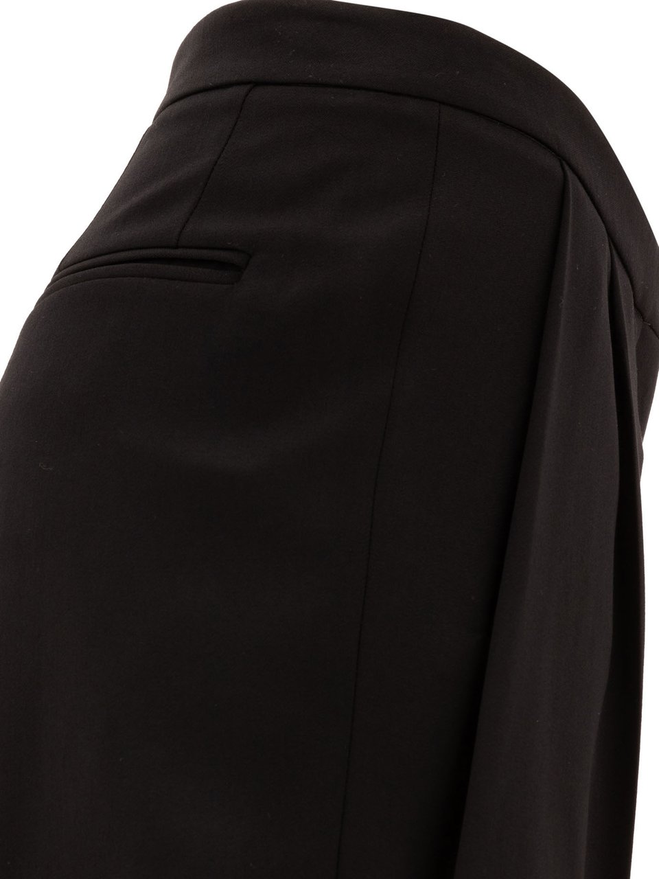 Givenchy Wool pleated trouses Zwart