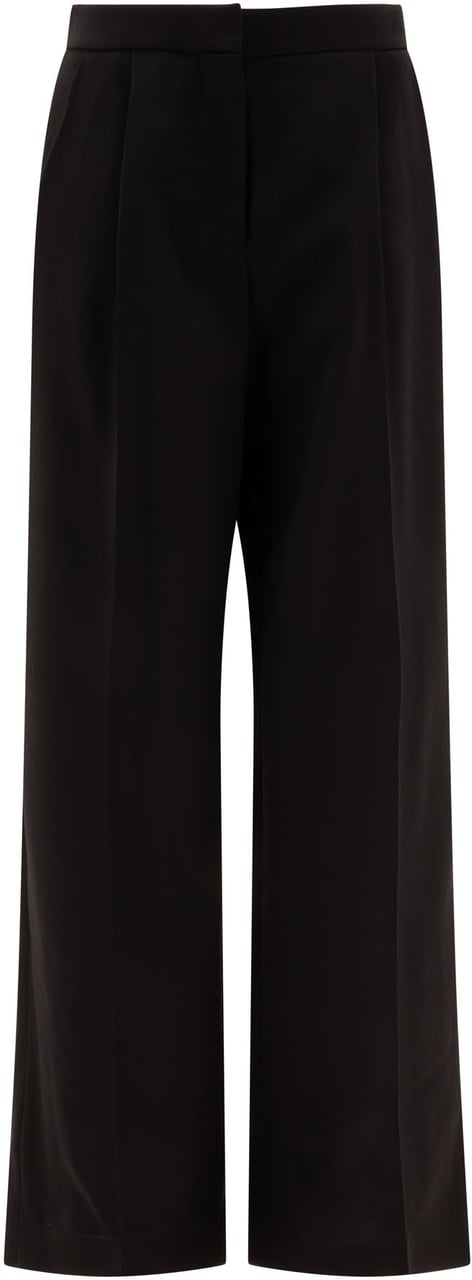 Givenchy Wool pleated trouses Zwart