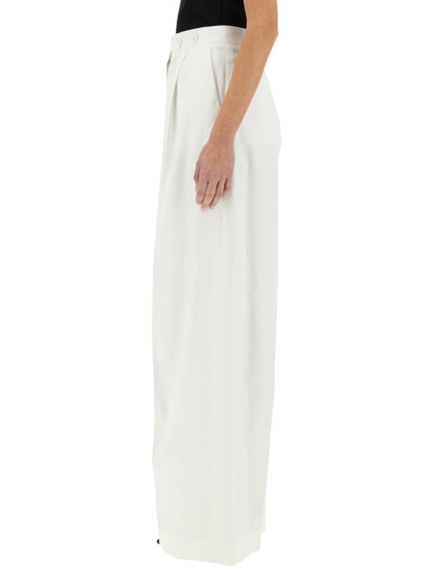 Givenchy Cotton Pleated Pants Wit