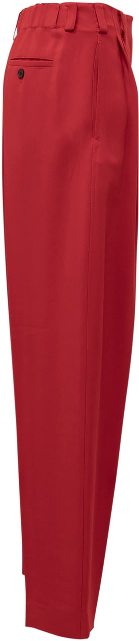 Givenchy Pantaloni Eleganti a Gamba Dritta Rood