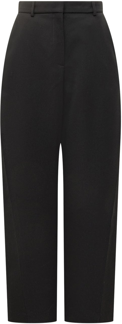 Givenchy Pantaloni Givenchy Neri a Vita Alta Zwart