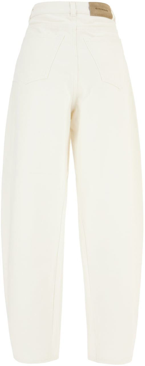 Givenchy Givenchy Ivory denim jeans Neutraal