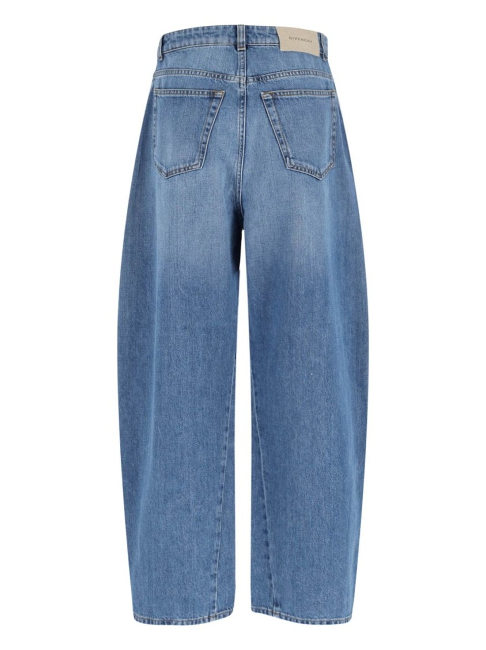Givenchy Wide-Leg Jeans With Medium Rise Blauw