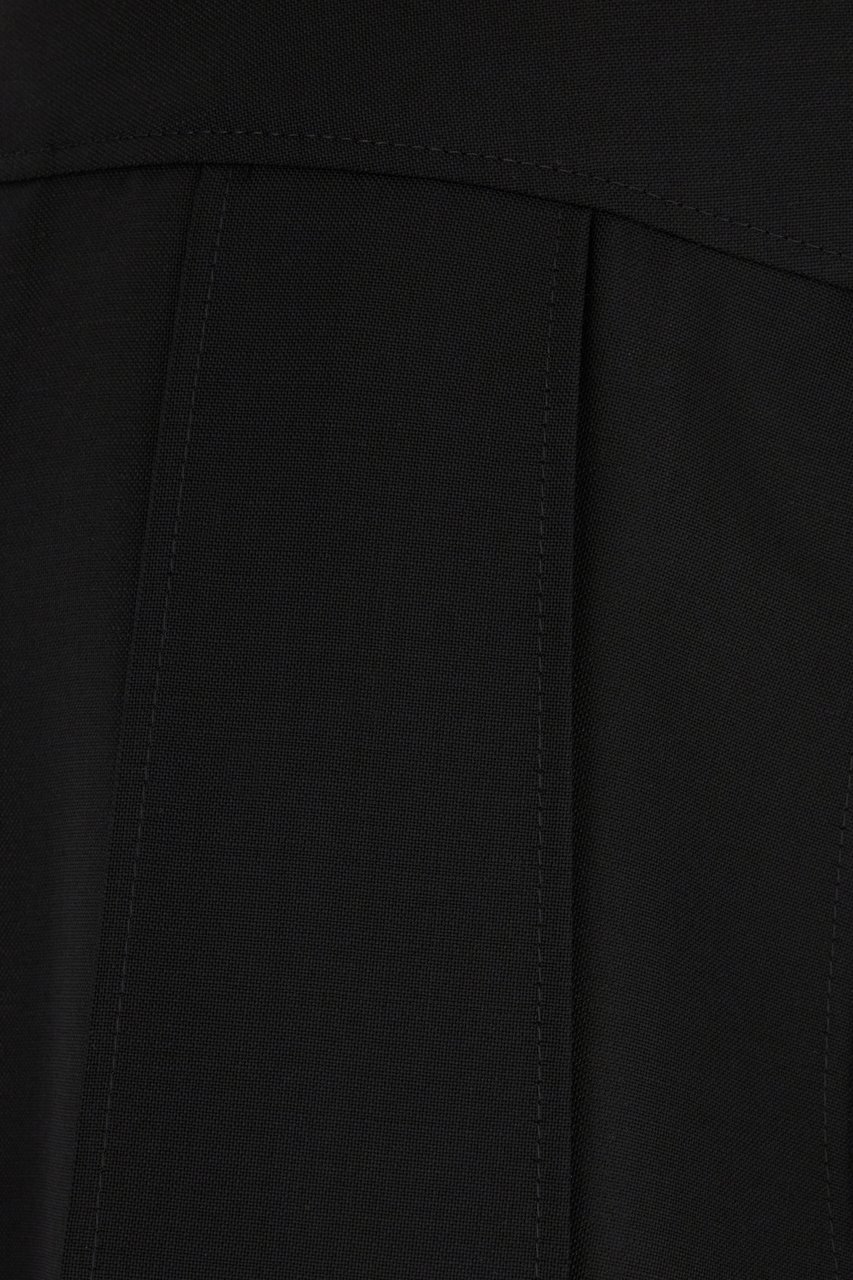 Givenchy Givenchy Black wool blend shorts Zwart