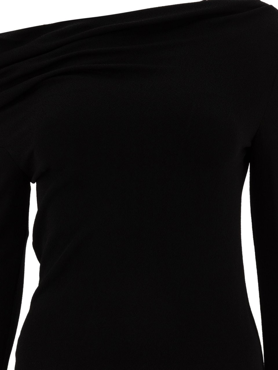 Givenchy Top with draped collar Zwart