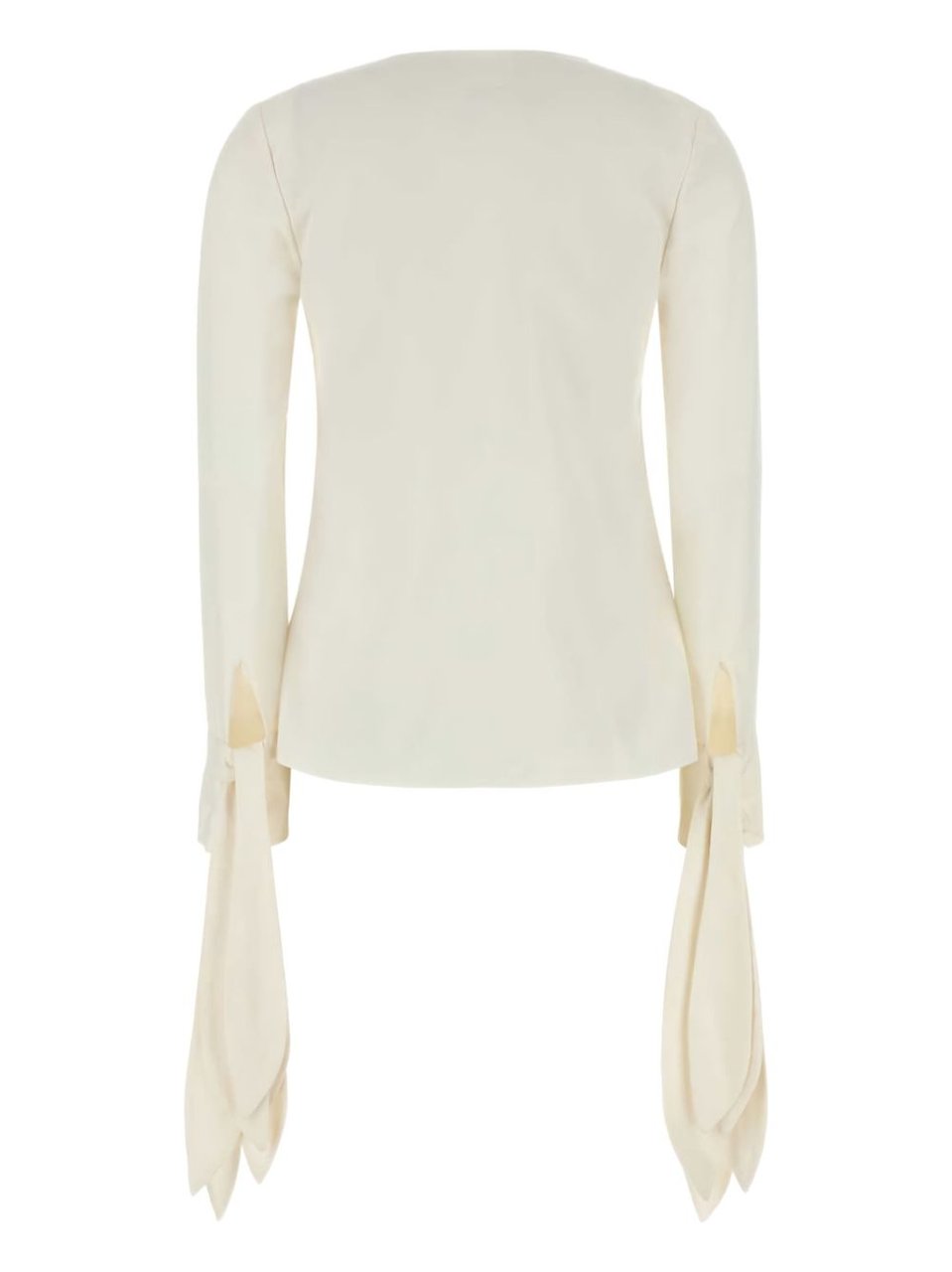 Givenchy Top Blanc Casse Wit